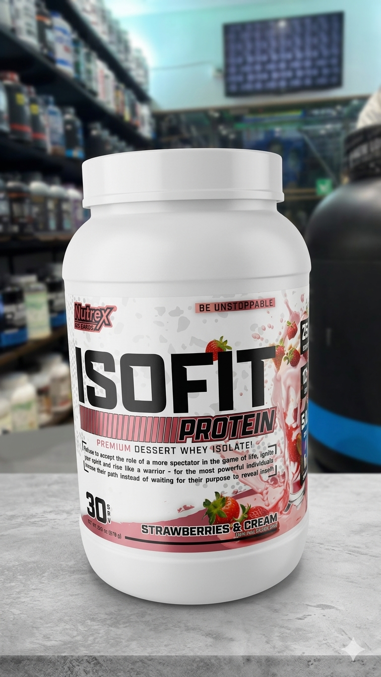 Nutrex Research ISOFIT Protein - Strawberries & Cream