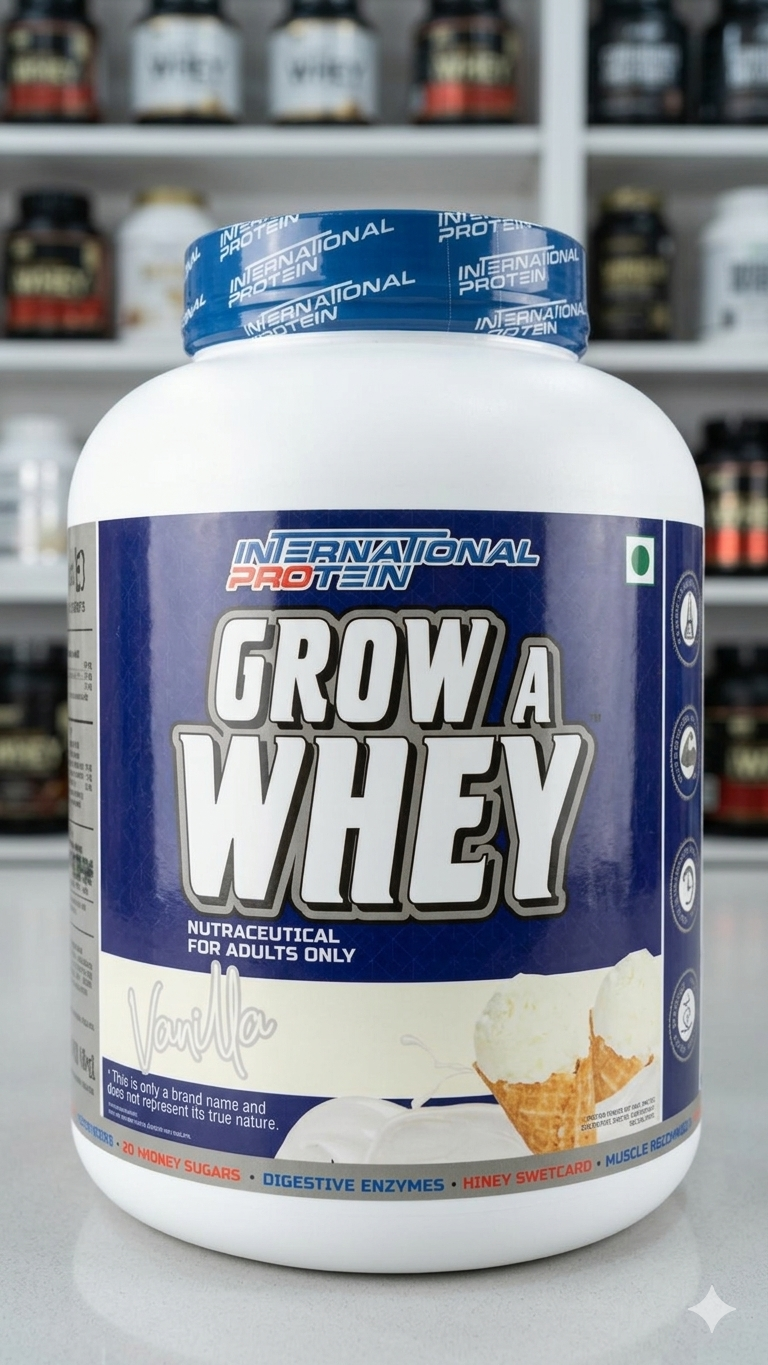 International Protein Grow A Whey - Vanilla